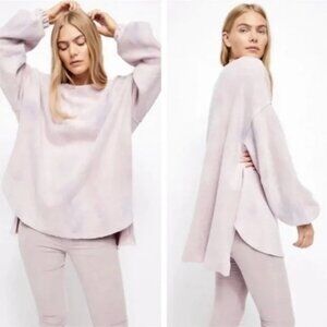 Free People Someday Oversize Pullover Terry Sweater